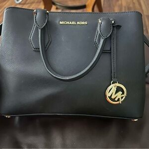 Michael Kors Black Satchel Bag